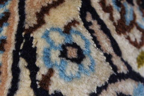 Nain Blue Hand Knotted 66 X 98  Area Rug 100-27899 Image 14