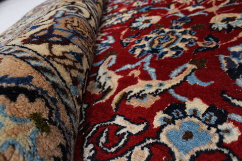 Nain Blue Hand Knotted 66 X 98  Area Rug 100-27899 Image 3