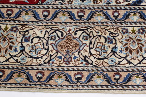 Nain Blue Hand Knotted 66 X 98  Area Rug 100-27899 Image 7