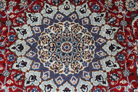 Nain Blue Hand Knotted 66 X 98  Area Rug 100-27899 Image 8