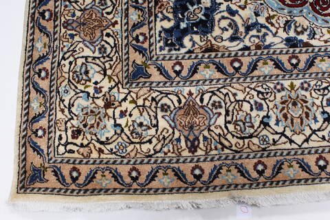 Nain Blue Hand Knotted 66 X 98  Area Rug 100-27899 Image 9