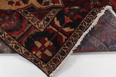 Bakhtiar Blue Hand Knotted 68 X 101  Area Rug 100-27900 Image 2