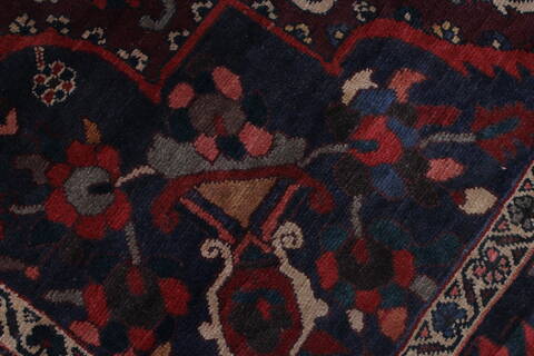 Bakhtiar Blue Hand Knotted 68 X 101  Area Rug 100-27900 Image 9