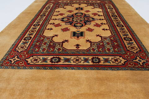 Ardebil Red Hand Knotted 47 X 68  Area Rug 100-27901 Image 1