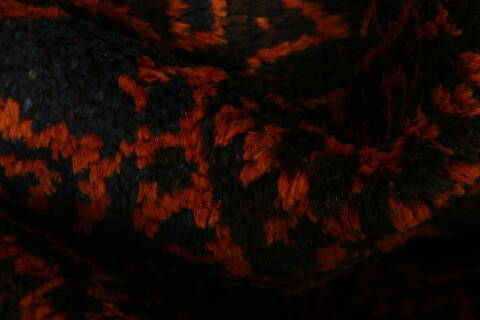 Baluch Orange Hand Knotted 311 X 62  Area Rug 100-27905 Image 1