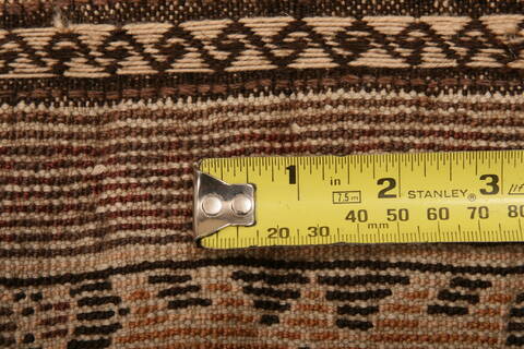 Baluch Brown Hand Knotted 34 X 64  Area Rug 100-27908 Image 5