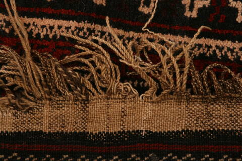 Baluch Black Hand Knotted 39 X 610  Area Rug 100-27909 Image 5