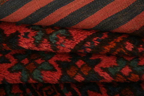 Baluch Red Hand Knotted 46 X 610  Area Rug 100-27912 Image 4
