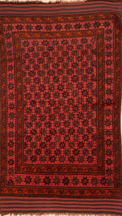 Baluch Red Hand Knotted 46 X 610  Area Rug 100-27912 Image 0