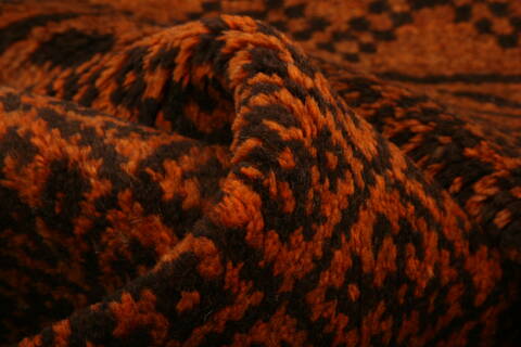 Baluch Orange Hand Knotted 36 X 57  Area Rug 100-27918 Image 1