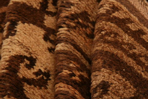 Baluch Beige Hand Knotted 410 X 511  Area Rug 100-27921 Image 2