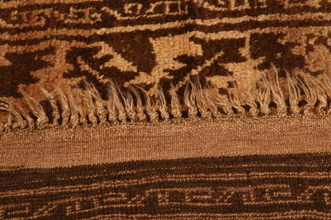 Baluch Beige Hand Knotted 410 X 511  Area Rug 100-27921 Image 5