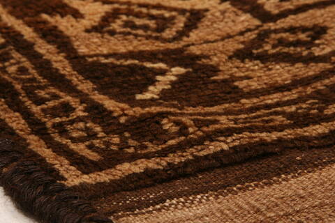 Baluch Beige Hand Knotted 410 X 511  Area Rug 100-27921 Image 6