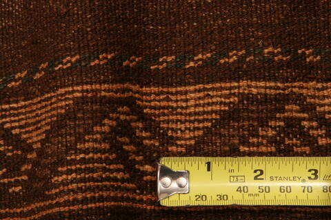 Baluch Beige Hand Knotted 39 X 70  Area Rug 100-27922 Image 4