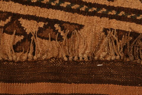 Baluch Beige Hand Knotted 39 X 70  Area Rug 100-27922 Image 5