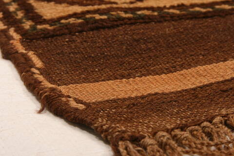 Baluch Beige Hand Knotted 39 X 70  Area Rug 100-27922 Image 6