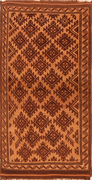 Baluch Beige Hand Knotted 39 X 70  Area Rug 100-27922 Image 0