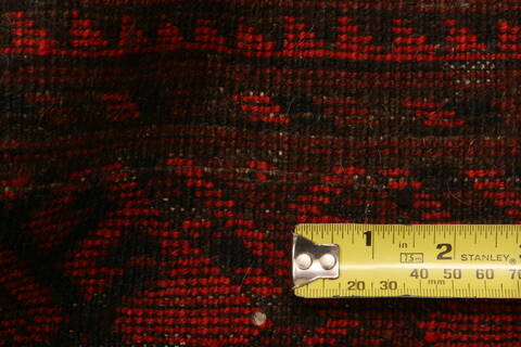 Kunduz Orange Hand Knotted 39 X 71  Area Rug 100-27928 Image 4