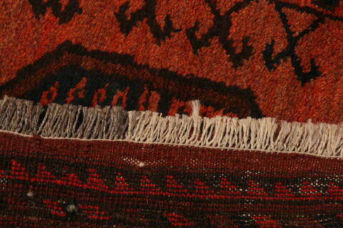 Kunduz Orange Hand Knotted 39 X 71  Area Rug 100-27928 Image 5