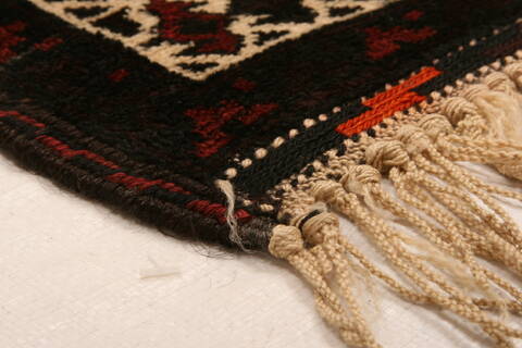 Baluch Red Hand Knotted 39 X 64  Area Rug 100-27933 Image 6