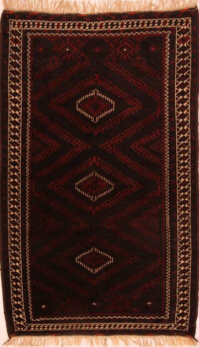 Baluch Red Hand Knotted 39 X 64  Area Rug 100-27933 Image 0