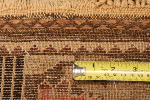 Baluch Brown Hand Knotted 65 X 106  Area Rug 100-27935 Image 5