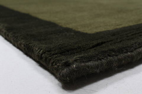 Tibetan Green Hand Knotted 711 X 97  Area Rug 100-27946 Image 8