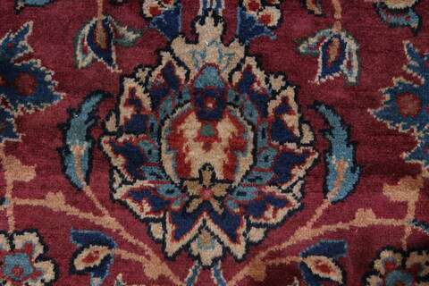 Yazd Blue Hand Knotted 81 X 114  Area Rug 100-27949 Image 13