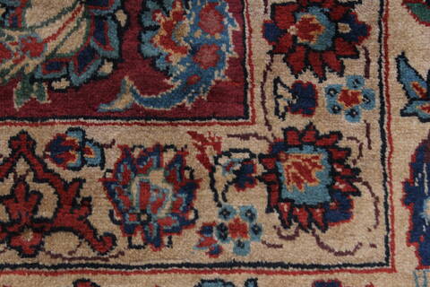 Yazd Blue Hand Knotted 81 X 114  Area Rug 100-27949 Image 1