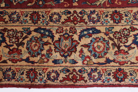 Yazd Blue Hand Knotted 81 X 114  Area Rug 100-27949 Image 7