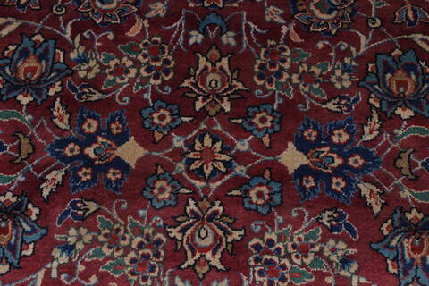 Yazd Blue Hand Knotted 81 X 114  Area Rug 100-27949 Image 8