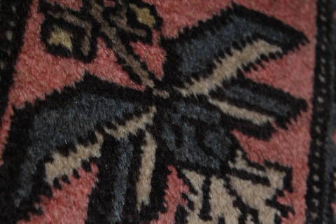 Ardebil Purple Hand Knotted 64 X 98  Area Rug 100-27951 Image 1