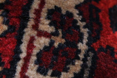 Bakhtiar Red Hand Knotted 73 X 108  Area Rug 100-27953 Image 2