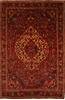 Bakhtiar Red Hand Knotted 73 X 108  Area Rug 100-27953 Thumb 0