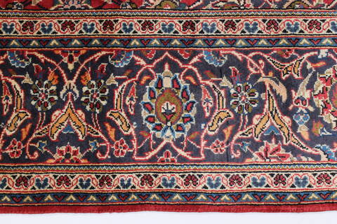 Kashan Red Hand Knotted 64 X 95  Area Rug 100-27957 Image 6