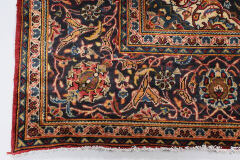 Kashan Red Hand Knotted 64 X 95  Area Rug 100-27957 Image 8