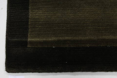 Tibetan Green Hand Knotted 82 X 96  Area Rug 100-27961 Image 4