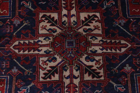 Heriz Red Hand Knotted 81 X 109  Area Rug 100-27963 Image 6
