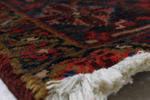 Heriz Red Hand Knotted 81 X 109  Area Rug 100-27963 Image 8