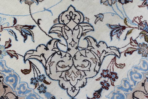 Nain Blue Hand Knotted 68 X 101  Area Rug 100-27966 Image 10