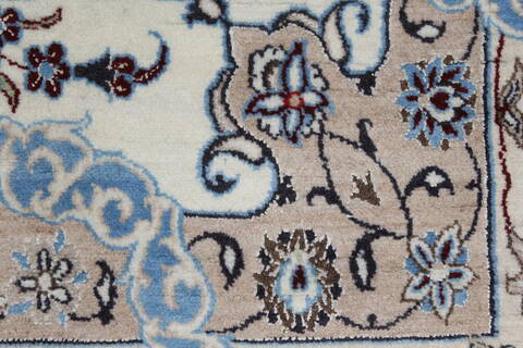 Nain Blue Hand Knotted 68 X 101  Area Rug 100-27966 Image 12