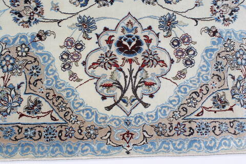 Nain Blue Hand Knotted 68 X 101  Area Rug 100-27966 Image 5