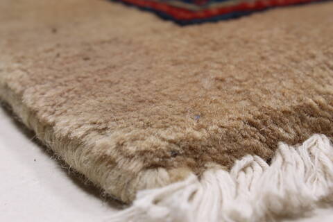 Arak Beige Hand Knotted 98 X 130  Area Rug 100-27969 Image 10