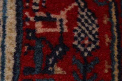 Arak Beige Hand Knotted 98 X 130  Area Rug 100-27969 Image 12