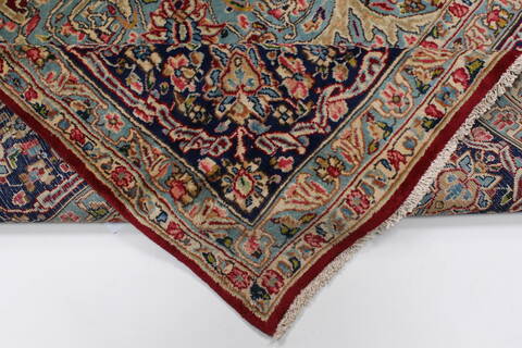 Kerman Red Hand Knotted 96 X 126  Area Rug 100-27983 Image 5