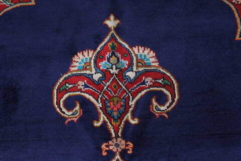 Tabriz Red Hand Knotted 98 X 128  Area Rug 100-27989 Image 12