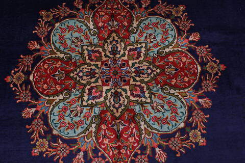 Tabriz Red Hand Knotted 98 X 128  Area Rug 100-27989 Image 9