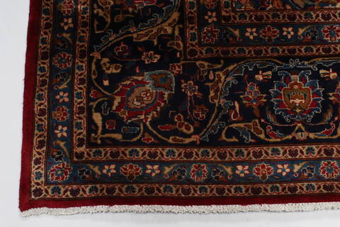 Kashmar Red Hand Knotted 99 X 131  Area Rug 100-27991 Image 7