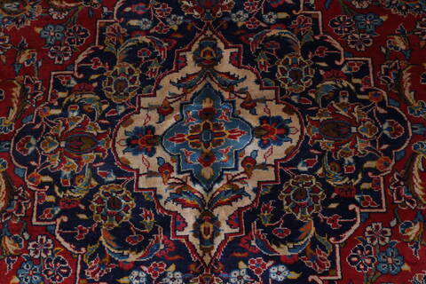 Ardakan Red Hand Knotted 96 X 130  Area Rug 100-27994 Image 8