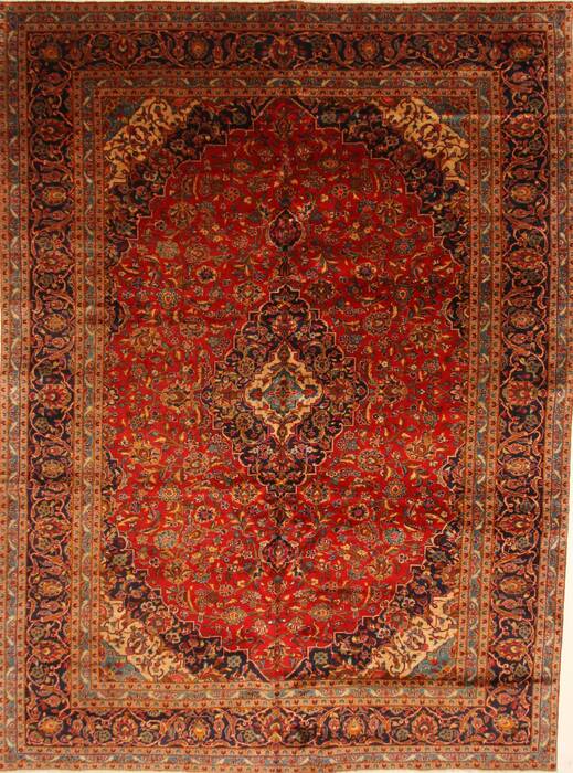 Ardakan Red Hand Knotted 96 X 130  Area Rug 100-27994 Image 0